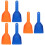 6Pcs Assorted Color Ice Spades PP Material Kitchen Cleaning 9