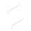 2Pcs Practical Silver Bee Tool Double-Head Stainless Steel Needle 7
