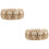 2Pz Portacenere Beige in Resina Per 8