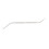 2Pcs Practical Silver Bee Tool Double-Head Stainless Steel Needle 9