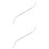 2Pcs Practical Silver Bee Tool Double-Head Stainless Steel Needle 5