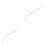 2Pcs Practical Silver Bee Tool Double-Head Stainless Steel Needle 3