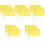 20Pcs High Visibility Yellow Match Referee Flags for Outdoor Training 5