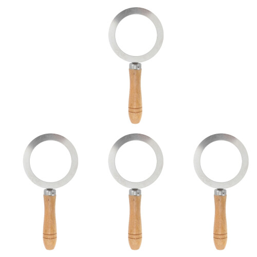 4Pz Tazza in Acciaio Con in Legno Per E Tè 2