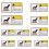 50Pz Etichette Superficie Calda Resistenti Casa 6