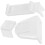 40Set Set Per Tende Plissettate E Rullo in Bianca 3