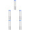 10Pcs Blue Professional Marimba Hammer Sticks for Musical Instruments 6