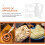 2Set Kit Pasta Maker E Salsiccia Stuffer Manuale Bianco Pratico 10