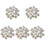 5Pcs White Amethyst Clusters for Home, Office Crystal Decor 2