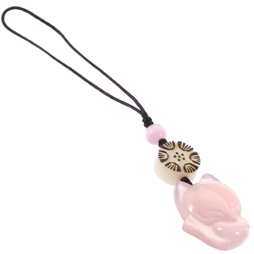2Pz Portachiavi Rosa Creativo Per Borsa E , Design Elegante