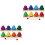 4Set Strumenti A Percussione Multicolor in Legno E Rame Per Bambini 5