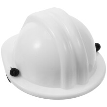 4Szt Mini Hełm Plastikowy Biały Dla Jaszczurek I Węży