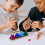 4Set Strumenti A Percussione Multicolor in Legno E Rame Per Bambini 9