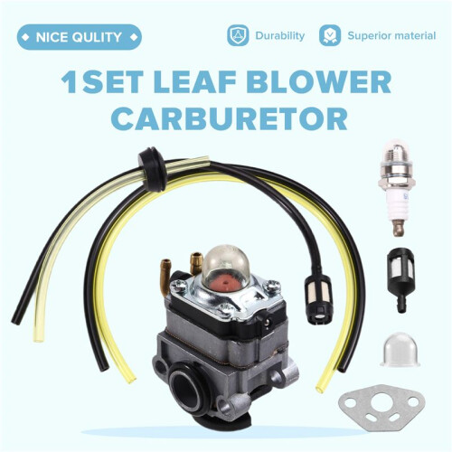 Leaf Blower Carburetor Blower Carburetor with Sparking Plug Air Filter Kit for  RB24EA 1