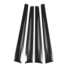 Car Door Protector Panel Trim Decoration for Hilux 2015 2016 2017 2018 2019 2020 2021, ABS Carbon Fiber 4PCS