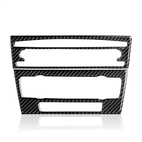 Auto CD Controle Console Panel Sticker Koolstofvezel Decal Trim Cover voor - 3 Serie E90 E92 E93 2005-2012 Accessoires