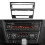 Auto CD Controle Console Panel Sticker Koolstofvezel Decal Trim Cover voor - 3 Serie E90 E92 E93 2005-2012 Accessoires 4