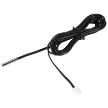 2M NTC thermistance Capteur de temperature etanche Fil de la sonde 10K 1% 3950 noir