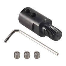 1Pcs M10 8 Mm Moteur Foret Arbre Adaptateur Pour Lame De Scie Connexion Couplage Connecteur Coupler Manchon Outils Accessoires