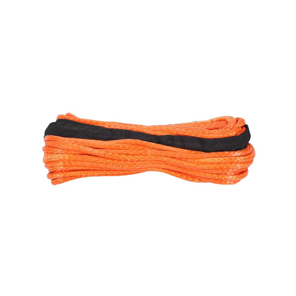 Synthetic Winch Rope, Orange1/4 X 50Ft Synthetic Winch Rope Cable For Atv Utv Suv Truck Boat Winch 6033787997175