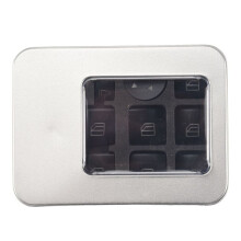12 Uds.,Cubierta Decorativa de BotóN de Interruptor de la Ventana del Reposabrazos de la Puerta del Coche Pegatina para   GLK ML GL una B
