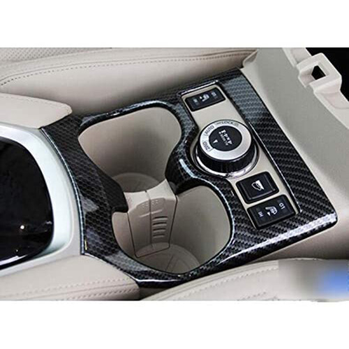 Auto Gear Center Control Shift Panel Sticker Shift Panel Water Cup Holder Cover voor  X-Trail T32 Rogue 2017-2018