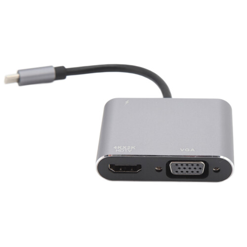 4 in 1 Type C Hub 4K HD Display VGA USB3.0 Multi Port Adapter 1
