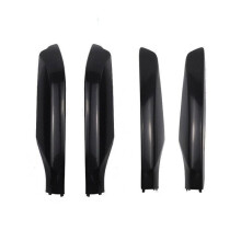 4 Stuks Dakdragerhoes, Dakdrager, Dakrail Eindkap, Vervangbaar voor  Land  Prado 150 FJ150 2010-2019, Zwart
