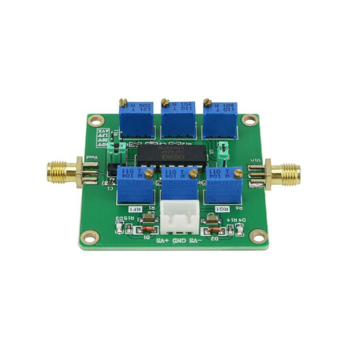 UAF42 Active Filter High Pass Low Pass Band Pass Filter Frequency Gain Q Value Adjustable Filter General Filtering Board 1