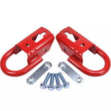 2 Stück Vordere Abschlepphaken, Rot, Neu für  F-150 2015-2019, FL3Z17N808A, FL37-17N808-A