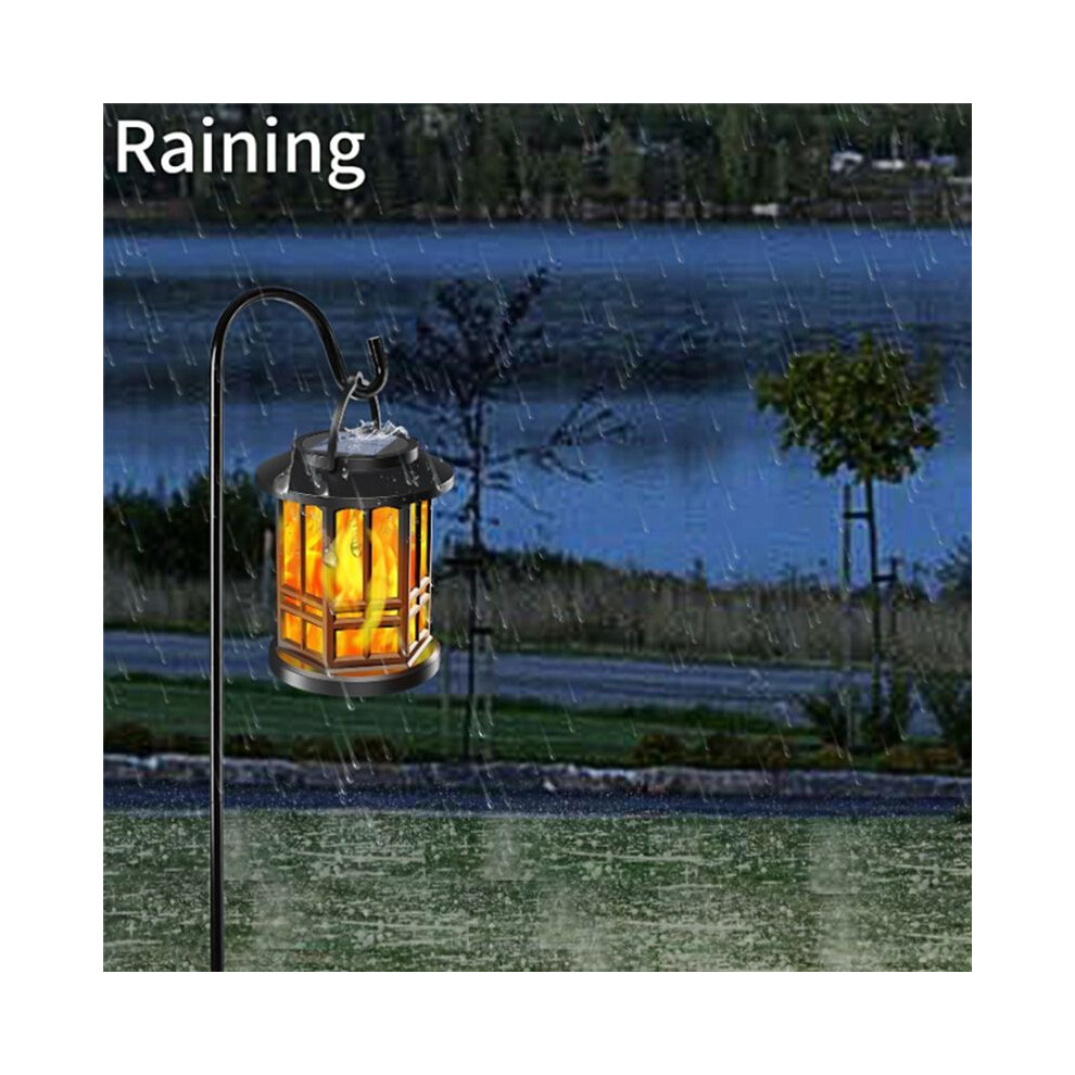 Solar Flameless Lantern Hanging Dancing Flame Lantern Auto /Off Decorative Fire Lanterns Light 4711722082880