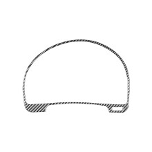 Pour Accord 2003-2007 LHD Couvercle de Compteur de Vitesse de Voiture en Fibre de Carbone Cadre de Tableau de Bord Garniture Accessoires