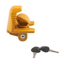 Cerradura de Enganche de Remolque de Tamaño Universal con 2 Llaves, Cerraduras de Remolque de Acero para Servicio Pesado para Vehículos, Remolques,