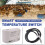 Tuya  Zigbee  with Temperature Sensor Passive Dry Contact Zigbee Relay Work with Home Assistant AC 85-250V 3