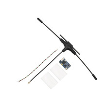 900/2400 ELRS Dual Band Receiver Single Antenna Multi-Frequency RX Receiver 100MW Backhaul for RC FPV Drone