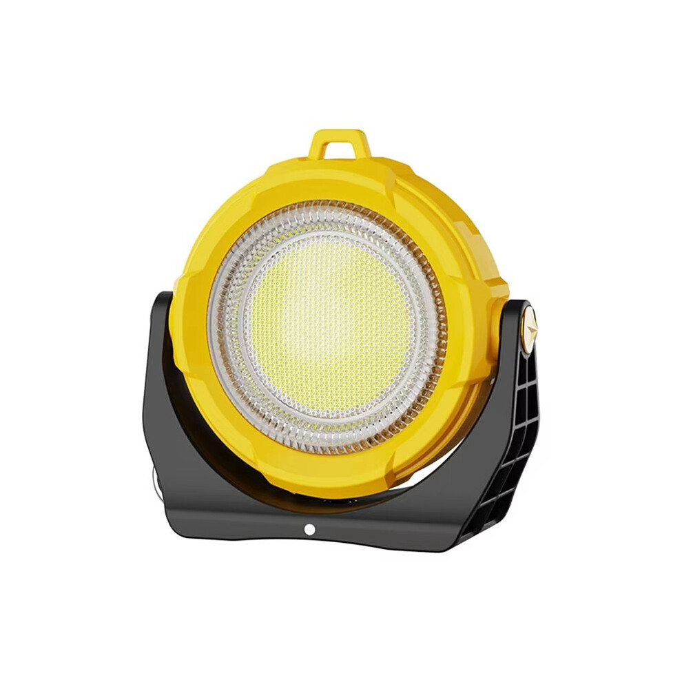 Solar Rechargeable Cob Led Flashlight - Multi-Functional Portable Lamp With Magnetic Tail & Emergency Lighting Features 4711069253035