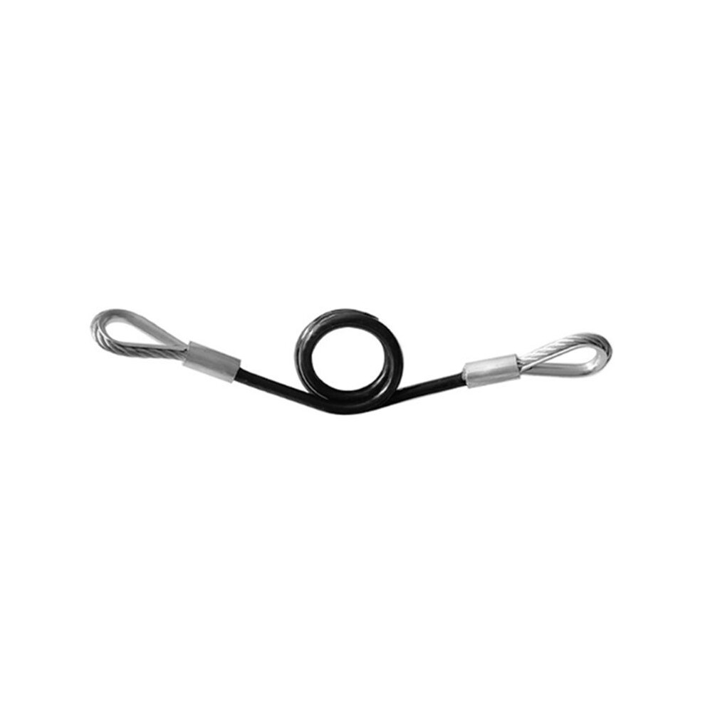 Trailer Safety Towing Cable Without Hook 3500Lbs Load Bearing 70Cm Maximum Extension Length Spring Towing Rope For Rv 6032150688658