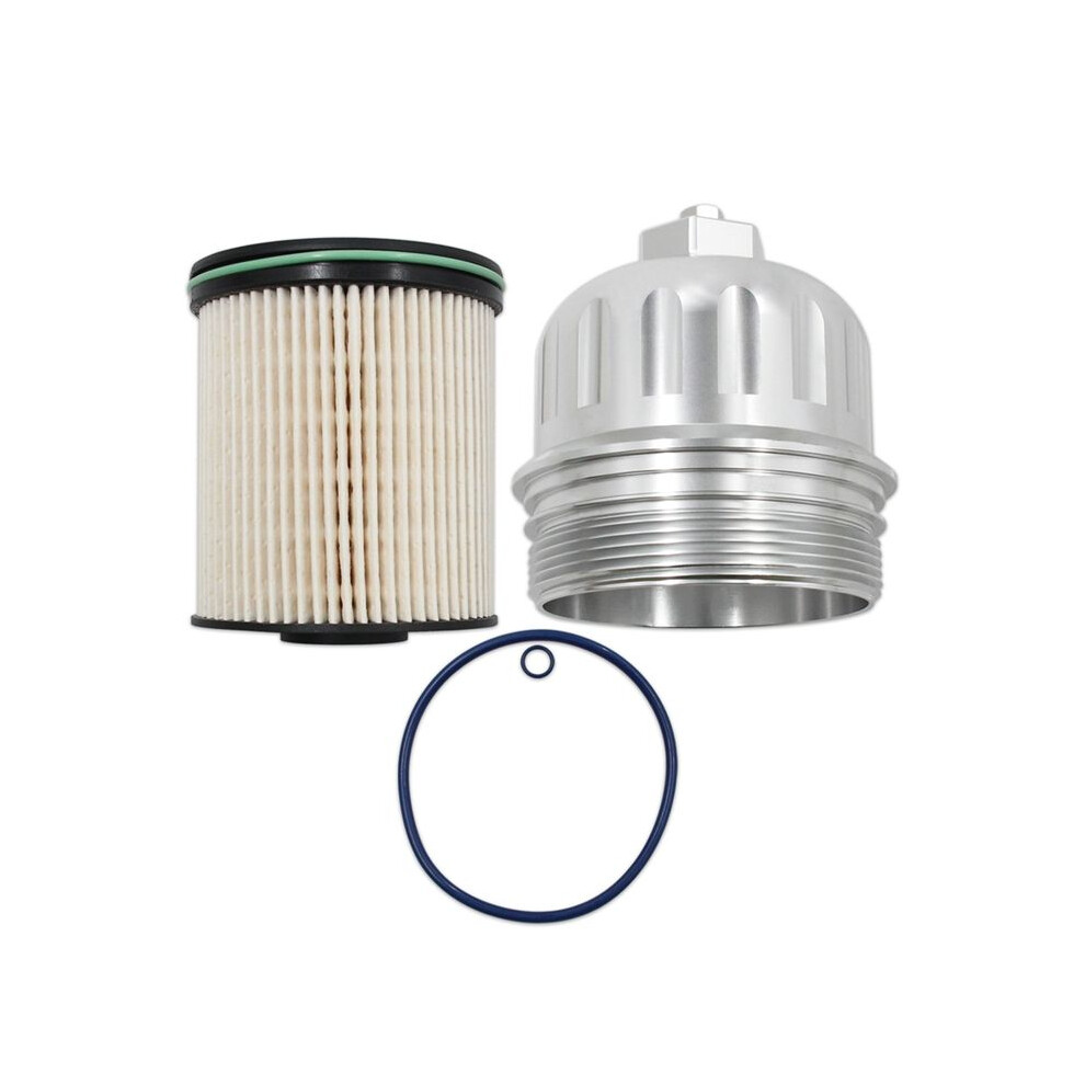 Tp1015 Fuel Filter & Housing Cap 134001 For Chevy/ Duramax 6.6L 2017-2020 L5p Silver 4712792865366