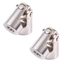 2X RC Model Ship Rotatable Universal Joint Joint Connection 4mm to 3mm