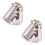 2X RC Model Ship Rotatable  Universal Joint Joint Connection 4mm to 3mm 1