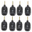 4X UHF Guitar Wireless System Transmitter Receiver Built-in Rechargeable 1