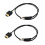 2X  1.4 Macho A USB 2.0 Enchufe Adaptador Conector Convertidor Cargador Cable 1