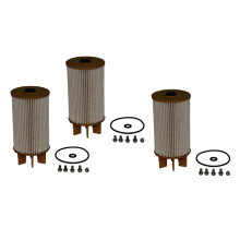 3X Fuel Filter Part Number 16403-4KV0A Fuel Filter Elements Fuel Water Separator for  Navara Np300