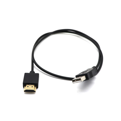 2X  1.4 Macho A USB 2.0 Enchufe Adaptador Conector Convertidor Cargador Cable 1
