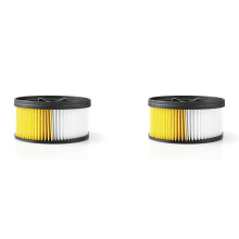 2X Vacuum Cleaner Wet & Dry Cartridge Hepa Filter for WD4 WD5 WD4.200, WD4.290, WD5.200M Vacuum Cleaner Filters