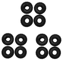 12PCS 120MM 1.9 Rubber Rocks Tyres Wheel Tires for 1/10 RC Rock Crawler Axial SCX10 90046 AXI03007 TRX4 D90 TF2