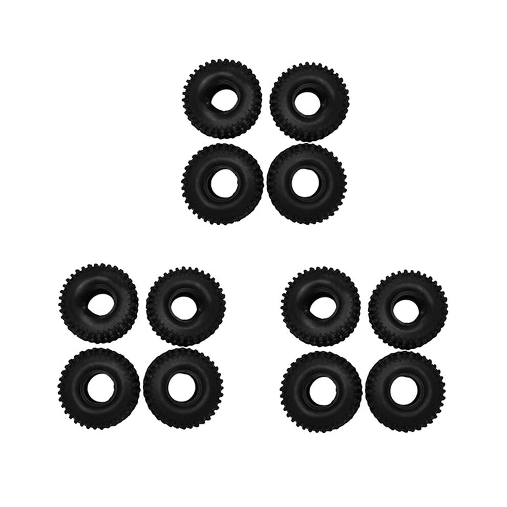 12Pcs 120Mm 1.9 Rubber Rocks Tyres Wheel Tires For 1/10 Rc Rock Crawler Axial Scx10 90046 Axi03007 Trx4 D90 Tf2 4712490969823