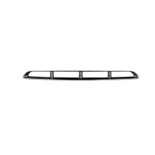 Real Carbon Fiber Car Front Center Grille Trim Sticker for Abarth 595 2017-2024
