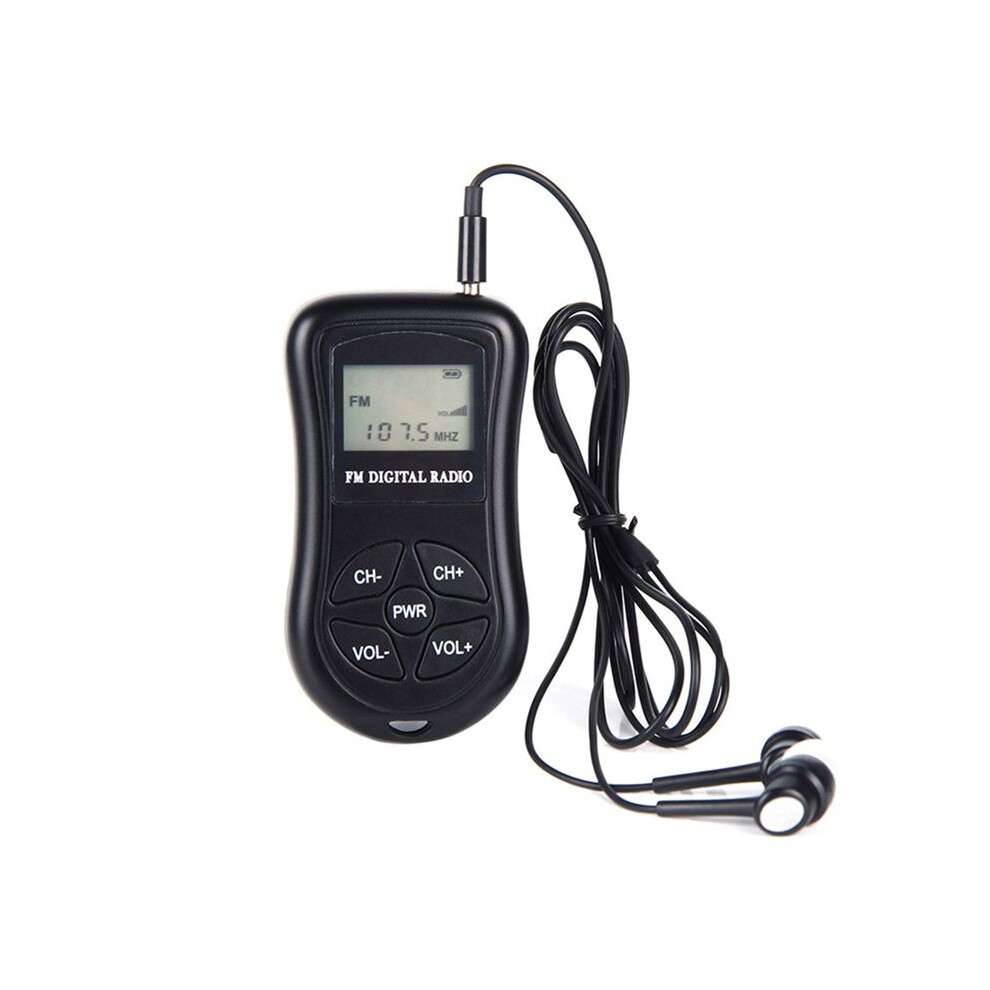 Portable Fm Digital Radio Dsp Digital Display Stereo Fm Receiver For Conference Rehearsal Low Power Fm Reception 4711042929766
