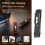 Rechargeable Flat Flashlights Dual-Switches LED Small Flashlight with Digital Display Pocket Flashlight for Home,Camping 10